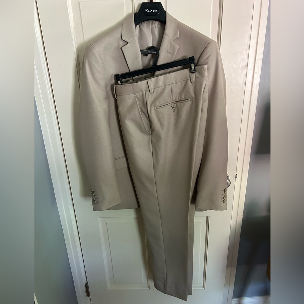 Renoir Tan Suit
